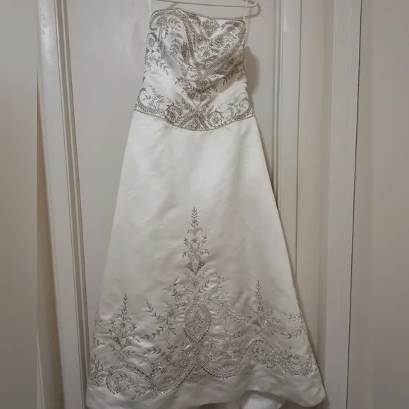 CASABLANCA BRIDAL DRESS STYLE 1950 - Picture 4 of 12